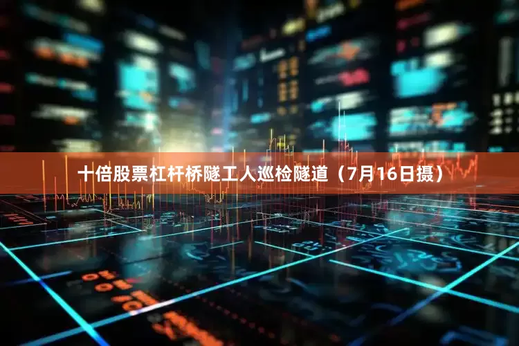 十倍股票杠杆桥隧工人巡检隧道（7月16日摄）